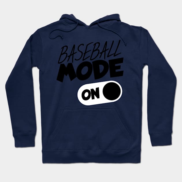 Baseball mode on Hoodie by maxcode